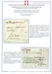 The mail from, via and to Chambéry (Savoy) between 1792